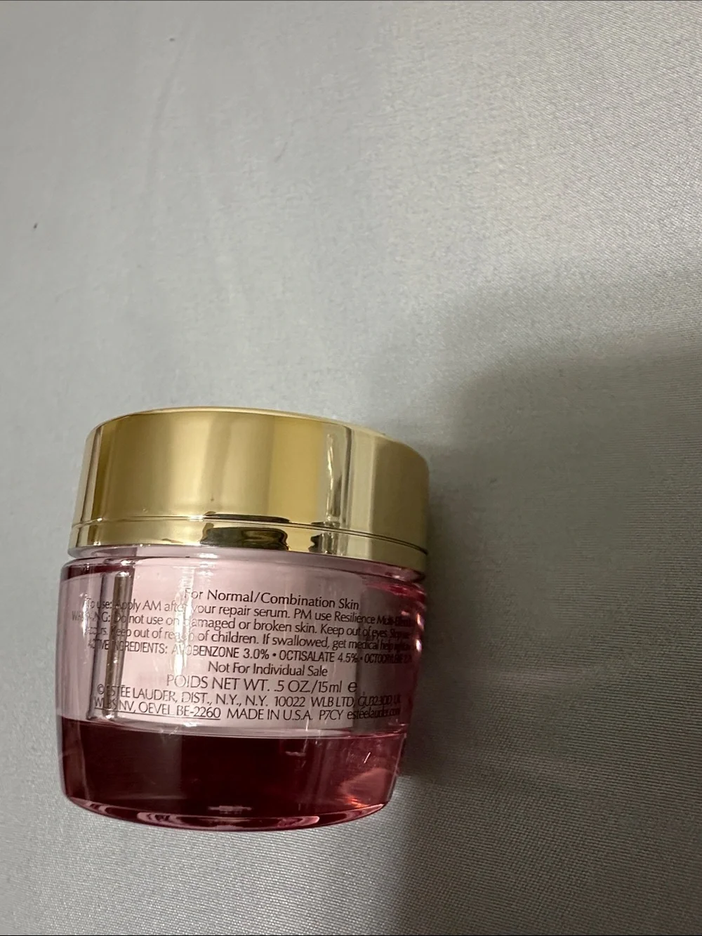Estee Lauder Pink and Gold Resilience Multi-Effect Face & Neck Creme - Picture 2 of 2